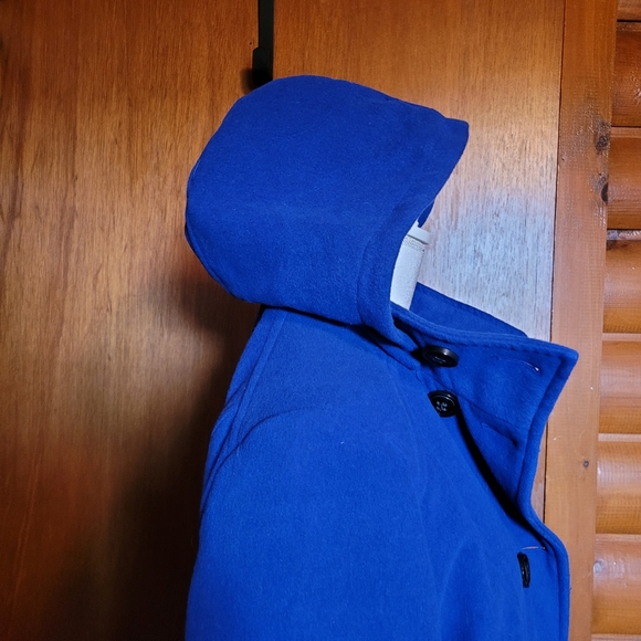 Metaphor Women's Coat with Removable Hood Blue Size L - Picture 7 of 12